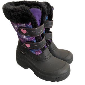 Skechers Kids Girls Snow Boots Size 1